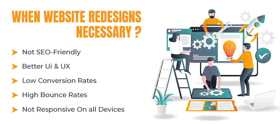 reasons-of-website-redesigning