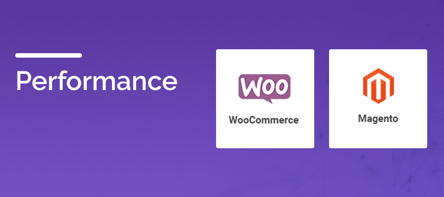 Woocomemrce vs Magento website performance