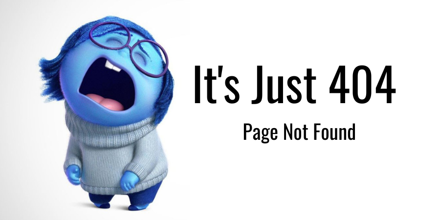 404 page - website design company India