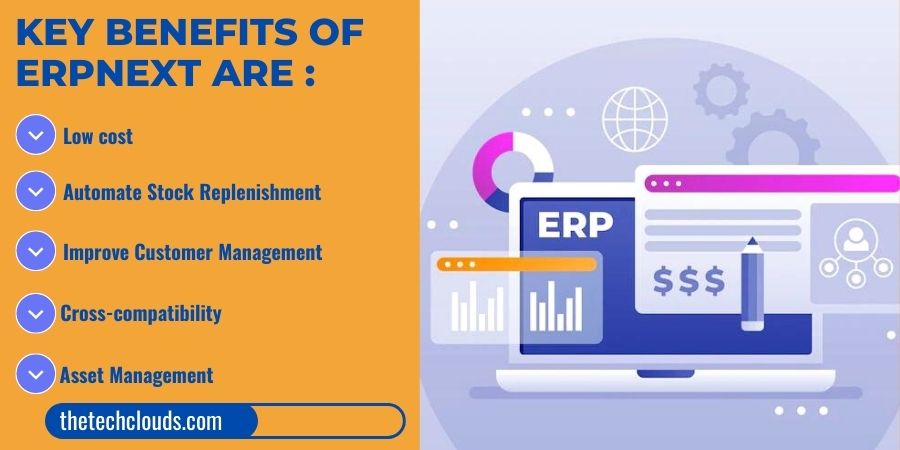 key benefits of ERPNext services