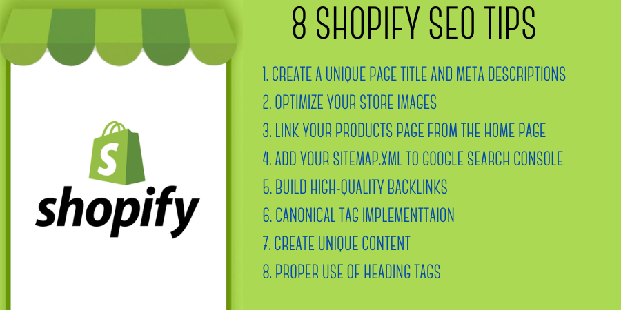 8 Shopify SEO Tips