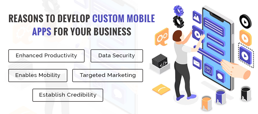 Reasons to Develop Custom Mobile Apps For Your Business