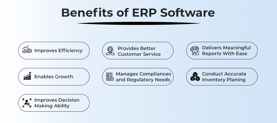 Benefits of ERP Software