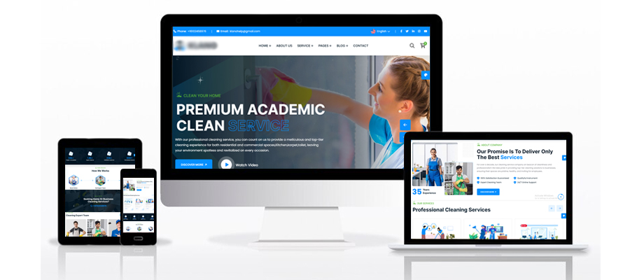 Mobile-Friendly-Cleaning-Website-Design