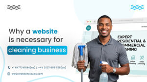 cleaning company website design