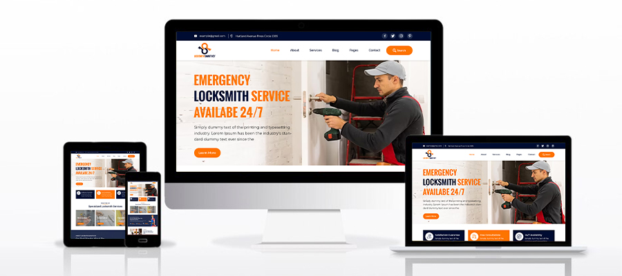 Locksmith-business-website