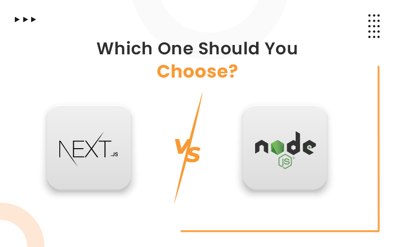 difference between nodejs and next js