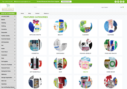 frontpage dollar store