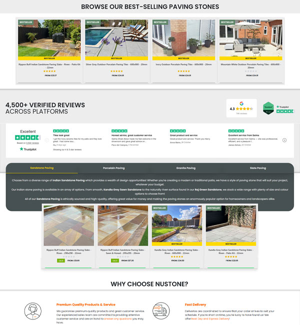 nustone second slidde