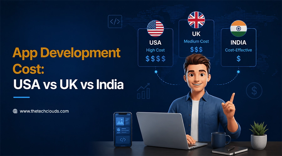 App Development Cost by Country in 2027: USA vs UK vs India
